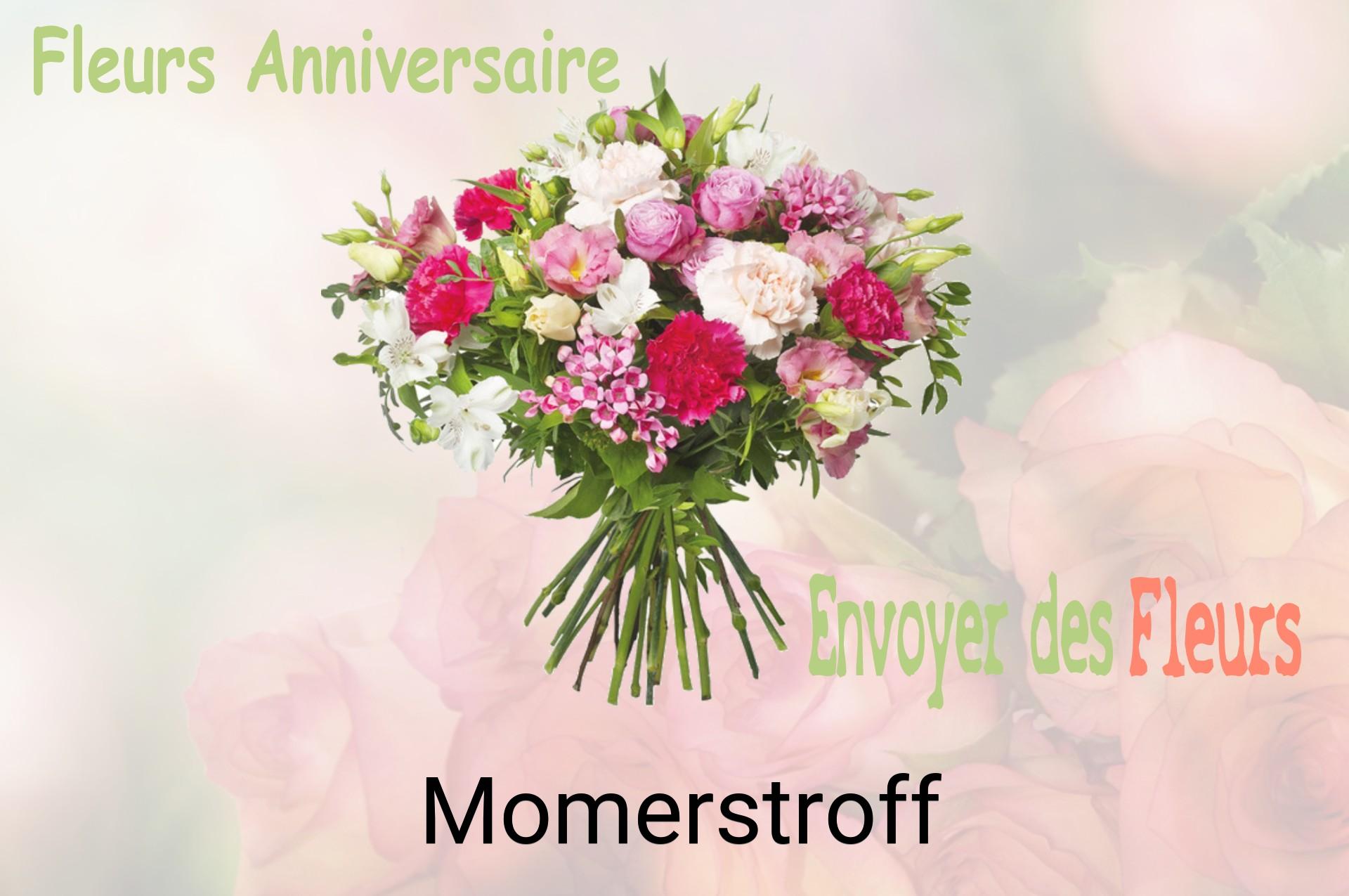 Bouquet de fleurs d’anniversaire livré à Momerstroff